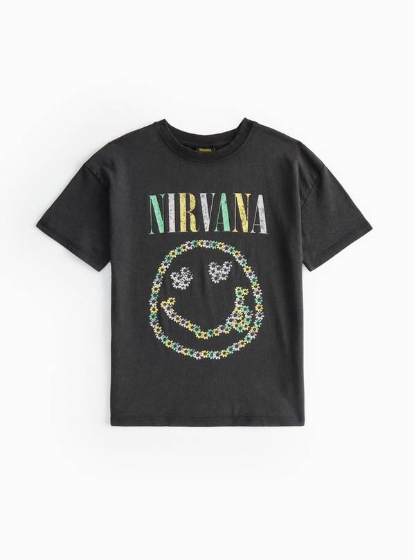 Grey Nirvana Graphic T-Shirt 8 years