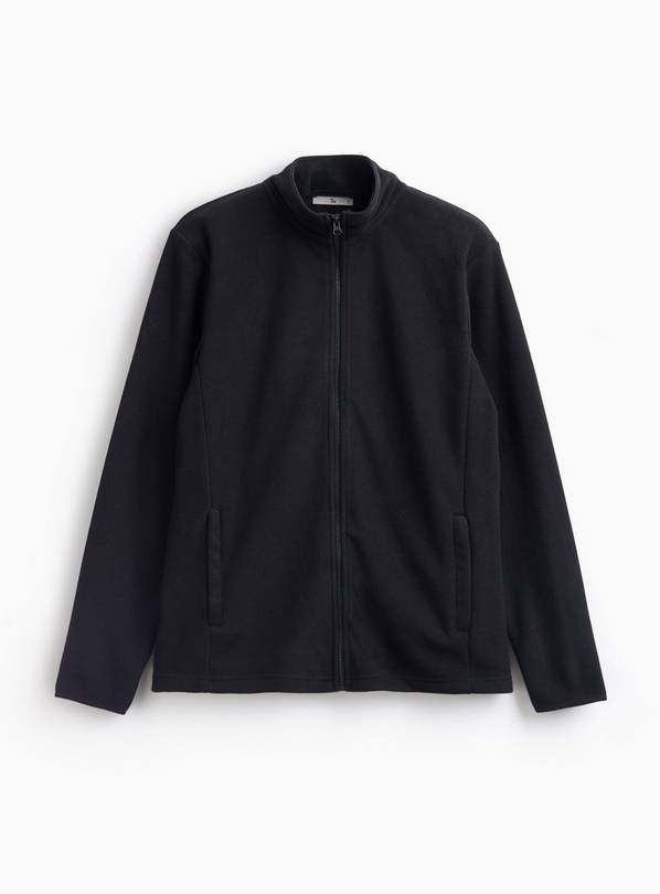 Black Zip Through Fleece XXXL