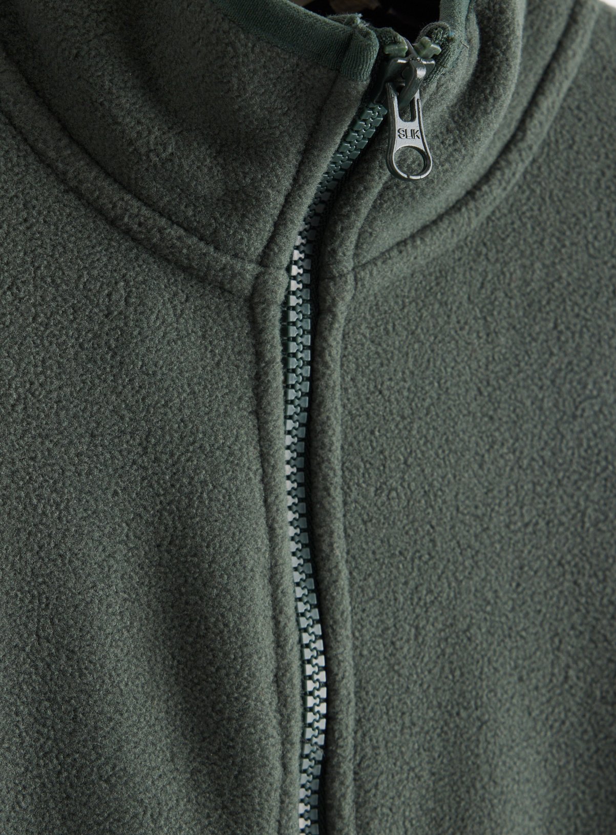 Green Zip Through Fleece  XL - Image 4 thumbnail