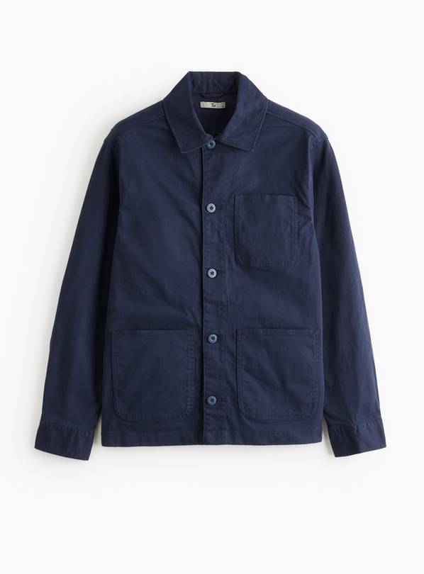 Navy Chore Shacket XXXL