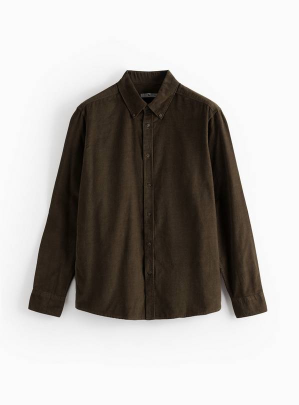 Khaki Baby Corduroy Shirt S