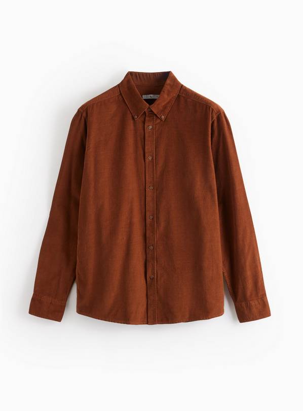 Tan Baby Corduroy Shirt XXL