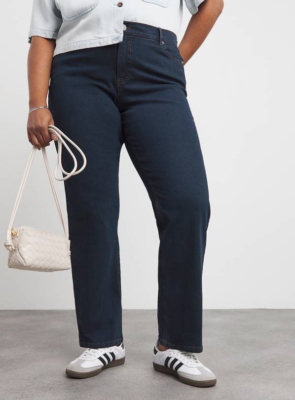 SIMPLY BE 24/7 Straight Leg Jean Indigo 18R