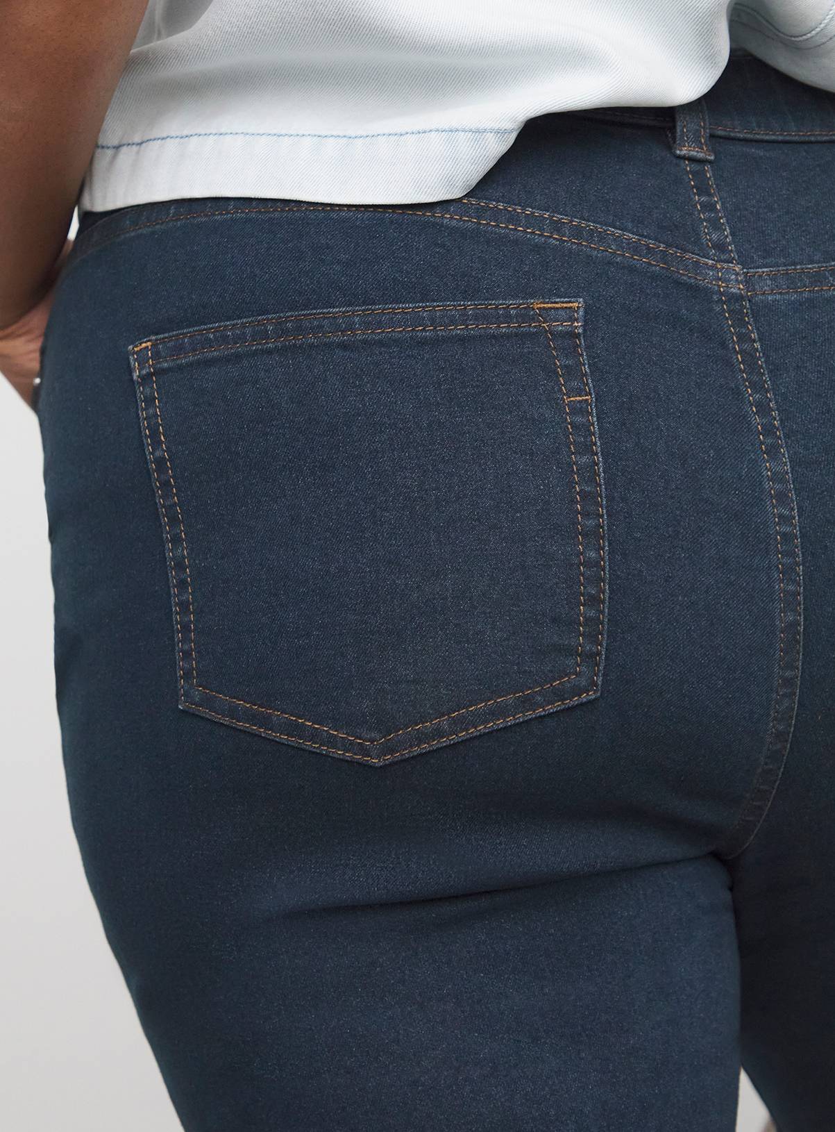 SIMPLY BE 24/7 Straight Leg Jean Indigo 32S - Image 4