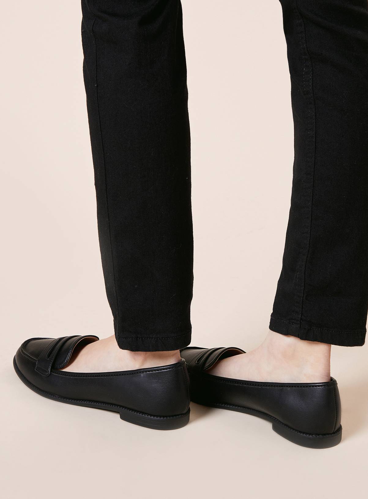 DOROTHY PERKINS Black Lara Penny Loafers 3 - Image 3