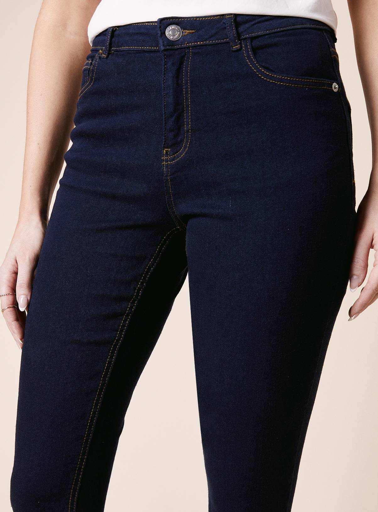 DOROTHY PERKINS Comfort Stretch Bootcut Jeans Indigo 10 - Image 4