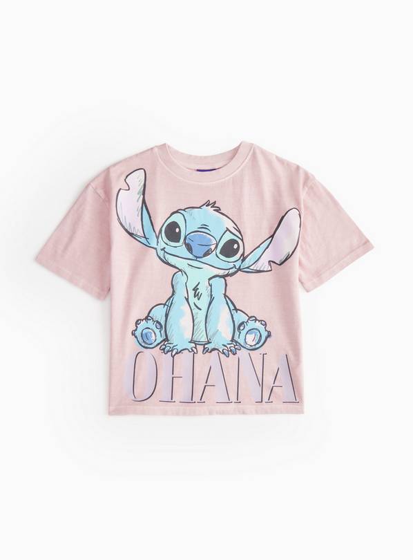 Disney Stitch Lilac Graphic T-Shirt 11 years