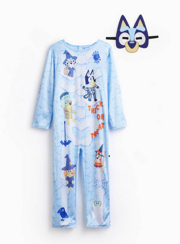 Halloween Skeleton Bluey Fancy Dress Costume 3-4 Years