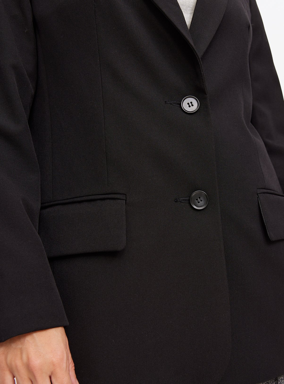 Black Co-ord Ultimate Relaxed Blazer 14 - Image 3 thumbnail