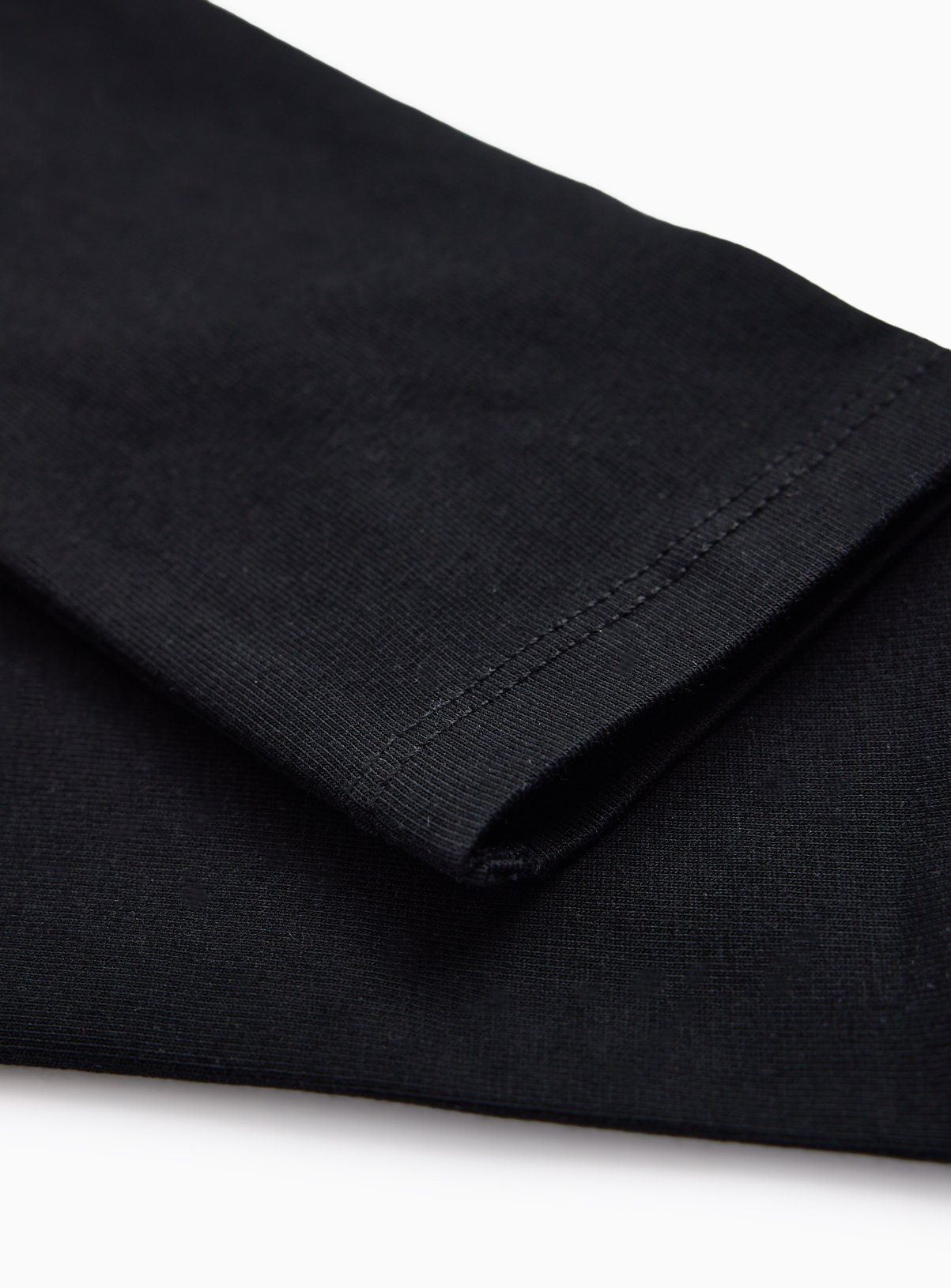 Black Cotton Rich Single Jersey Leggings 5 Pack 4 years - Image 3 thumbnail