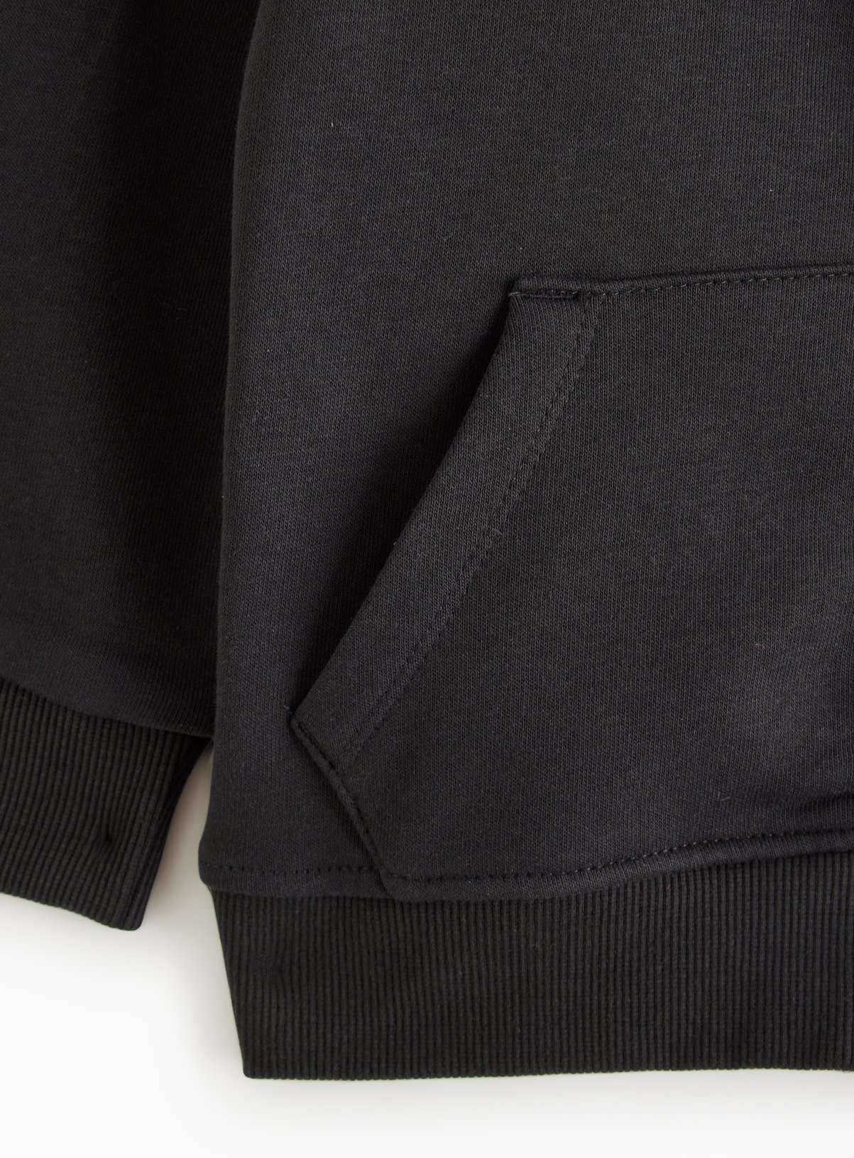 Unisex Charcoal Sweat Hoodie  4 years - Image 4 thumbnail