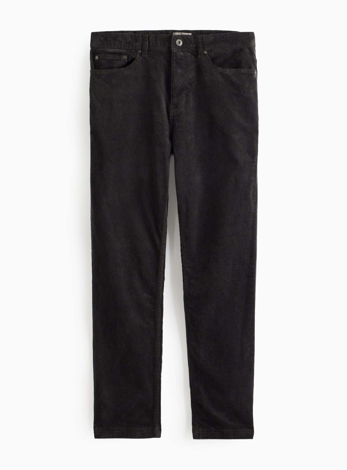 Charcoal Straight Leg Corduroy Trousers 36L - Image 3 thumbnail