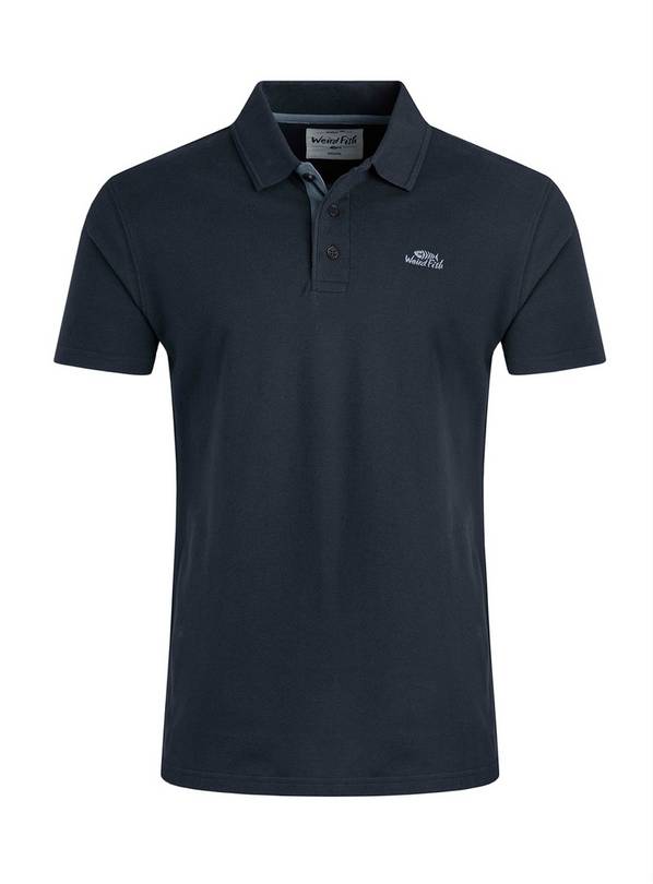 WEIRD FISH Miles Pique Polo XL