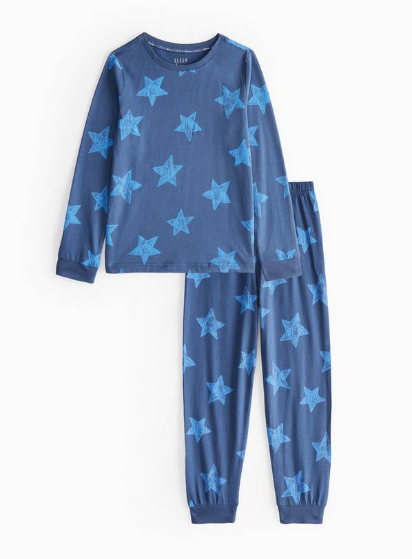 Blue Star Printed Pyjamas 1-2 years