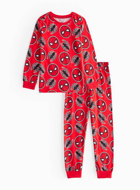 Red Disney Spider-Man Printed Pyjamas 6-7 years