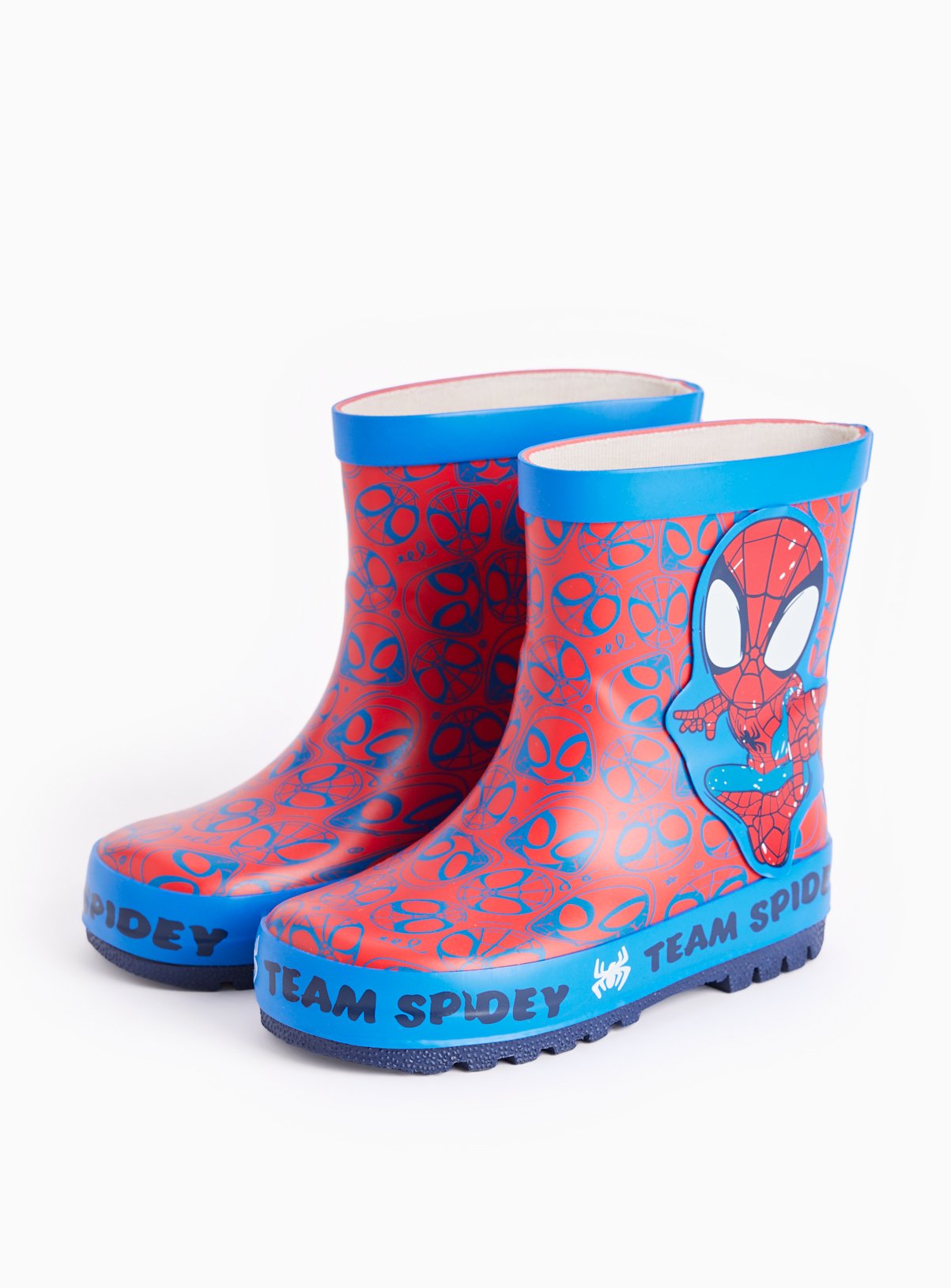 Red Spider-Man Team Spidey Rubber Wellies