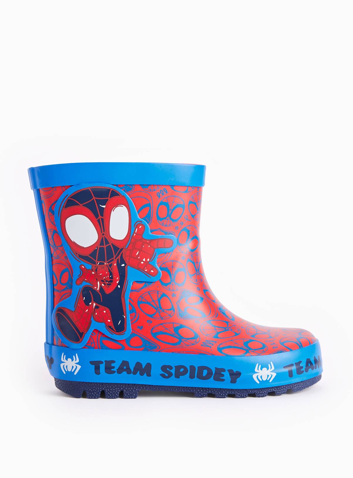 Spider-Man Team Spidey Rubber Wellies 6 Infant - Image 2