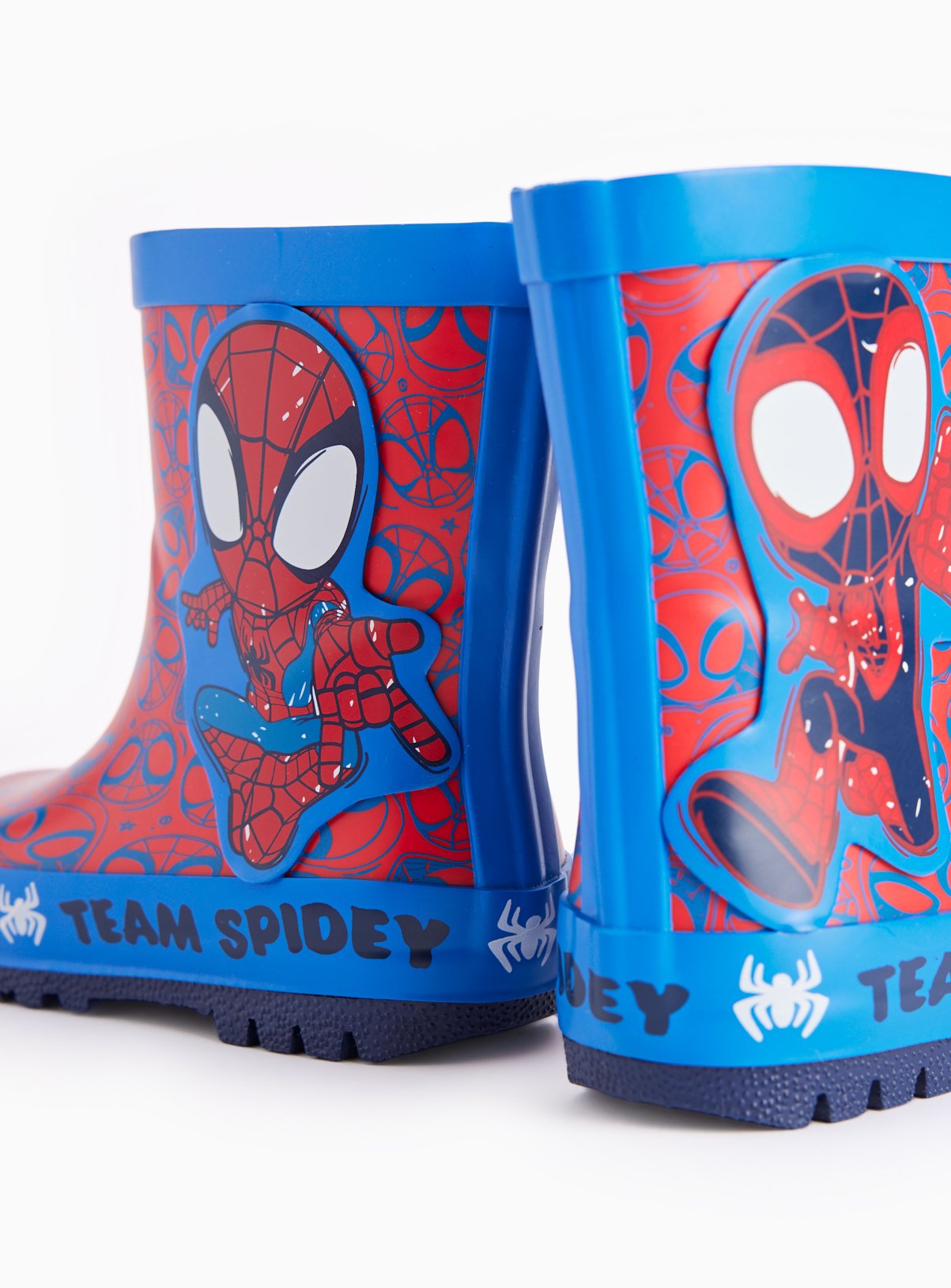 Spider-Man Team Spidey Rubber Wellies 6 Infant - Image 4 thumbnail