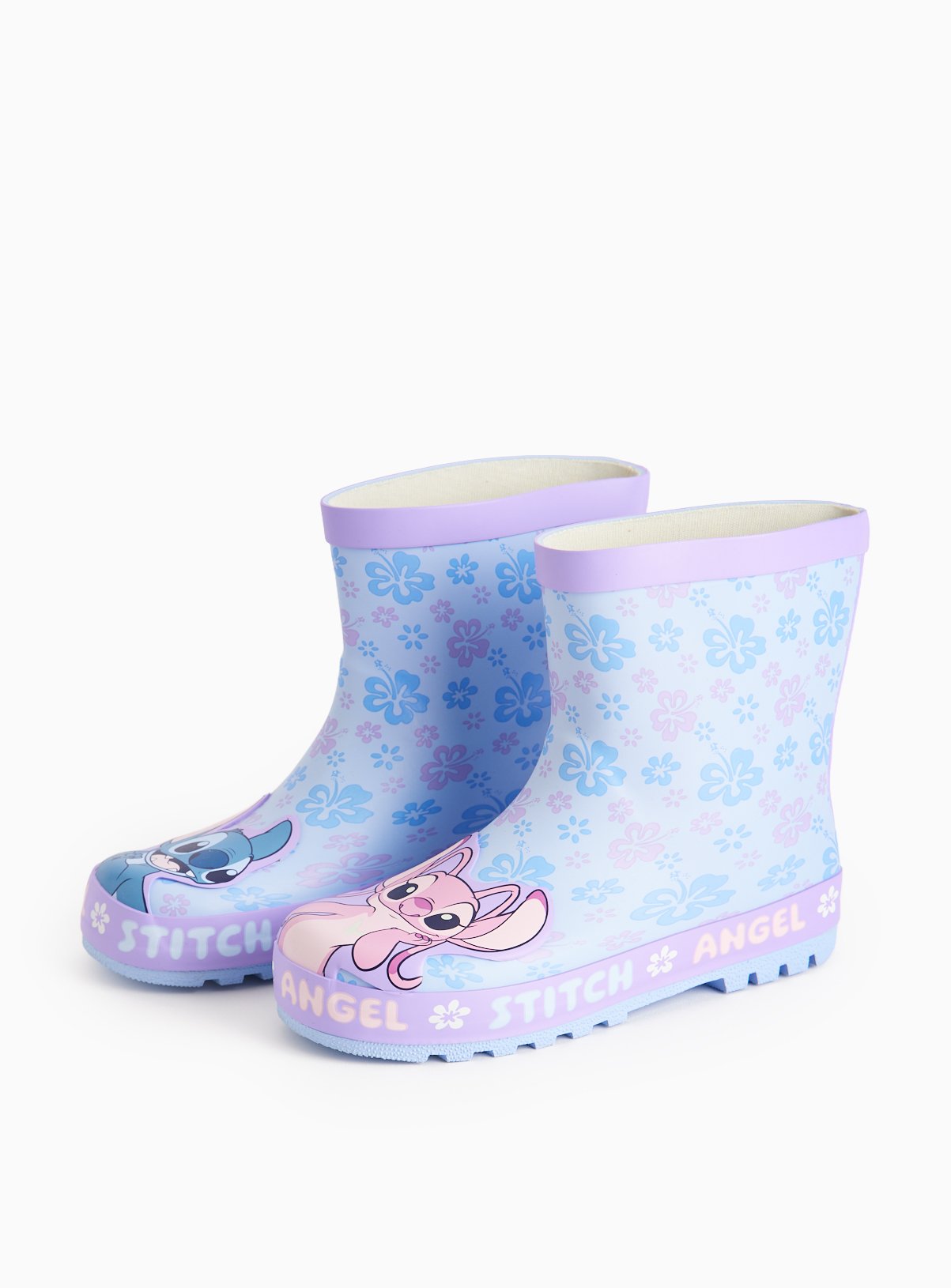 Disney Stitch & Angel Character Wellies 12 Infant