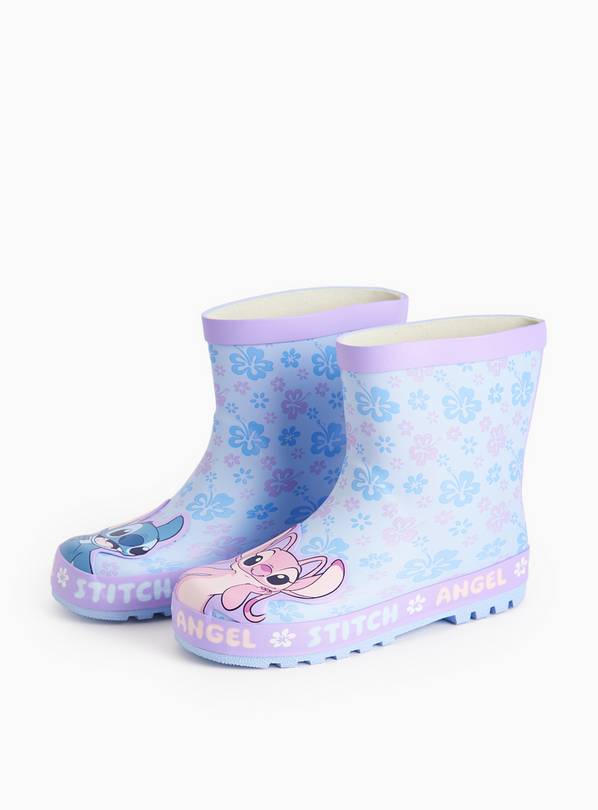 Disney Stitch & Angel Character Wellies 12 Infant