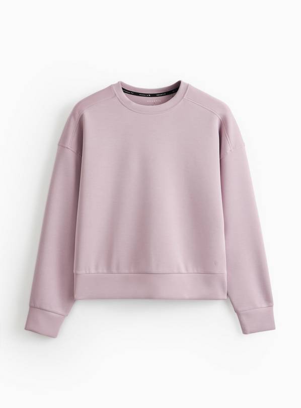 REAKTIV Mauve Soft Touch Scuba Sweat M