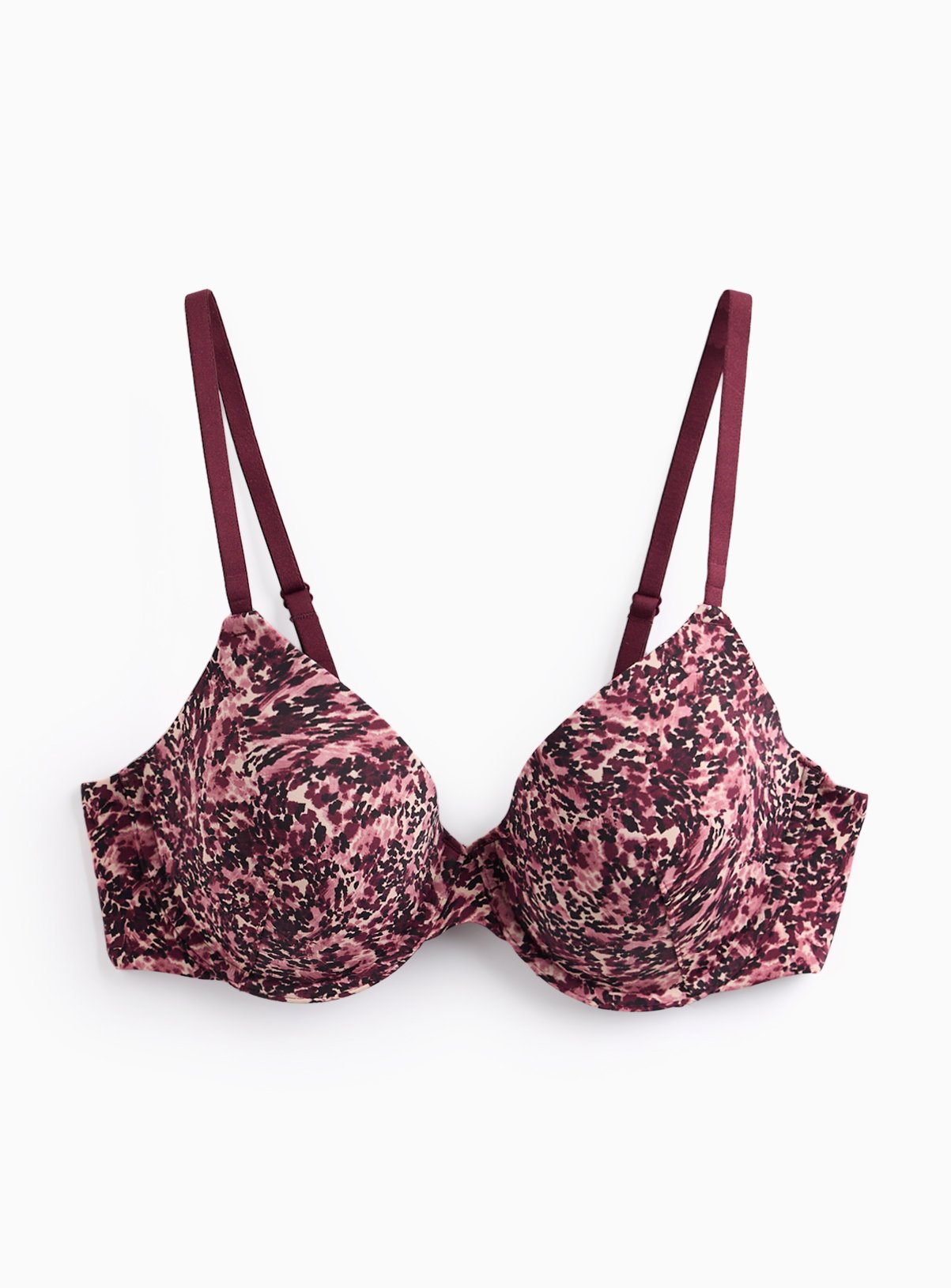 Animal Print Padded Underwired T-Shirt Bra