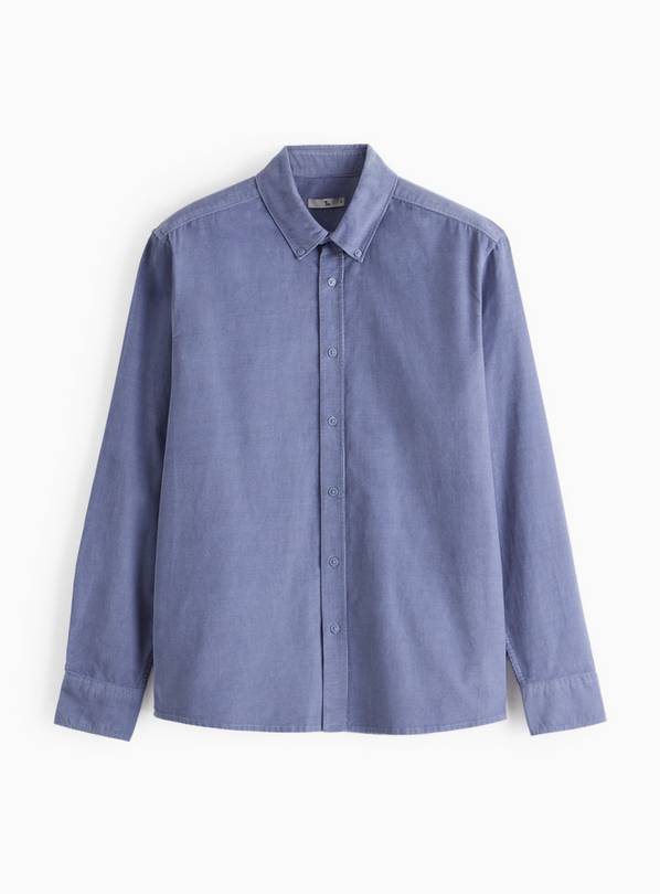 Blue Corduroy Shirt XXL