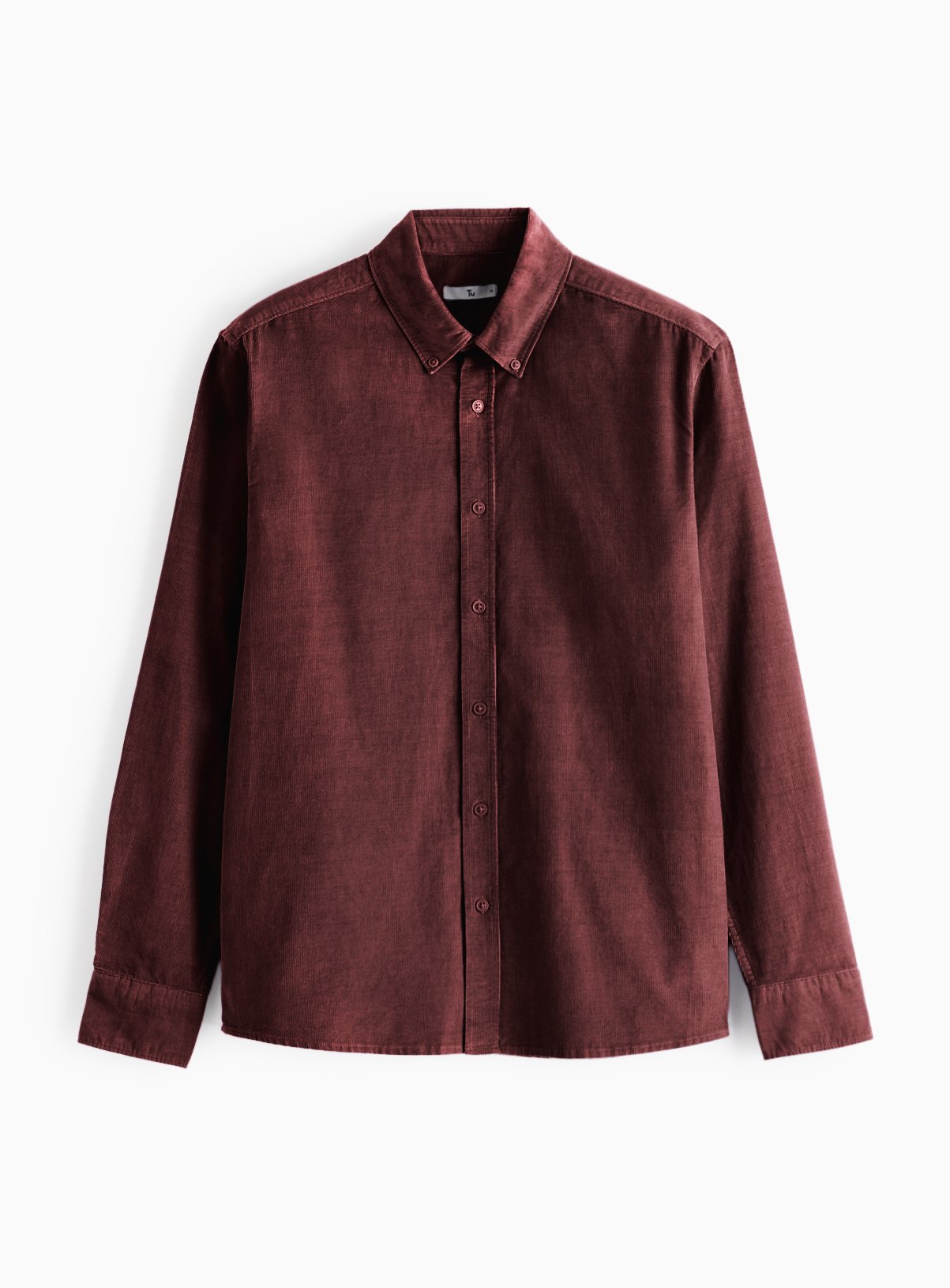 Men's Brown Corduroy Shirt