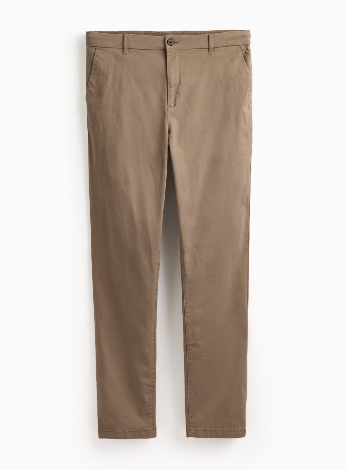 Stone Skinny Fit Chino Trousers 38S - Image 3 thumbnail