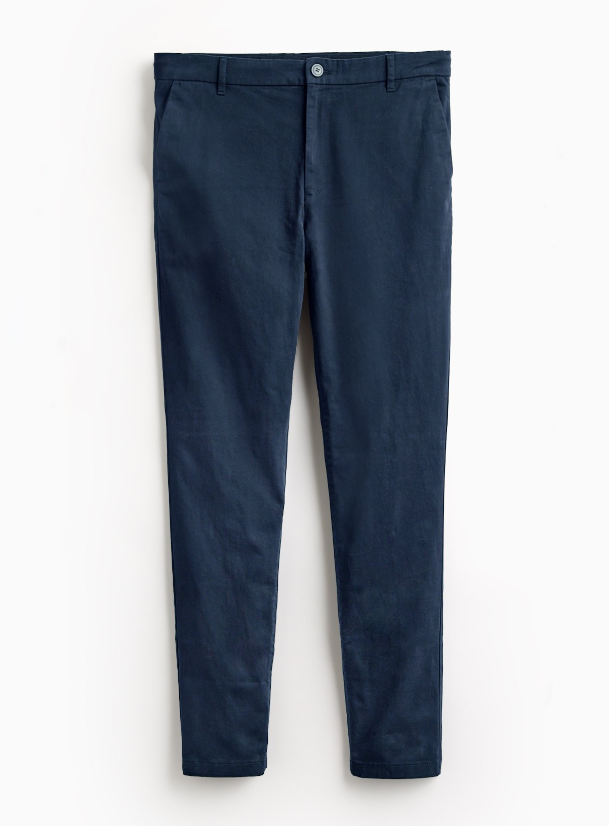 Navy Slim Fit Chino Trousers 36R - Image 3 thumbnail