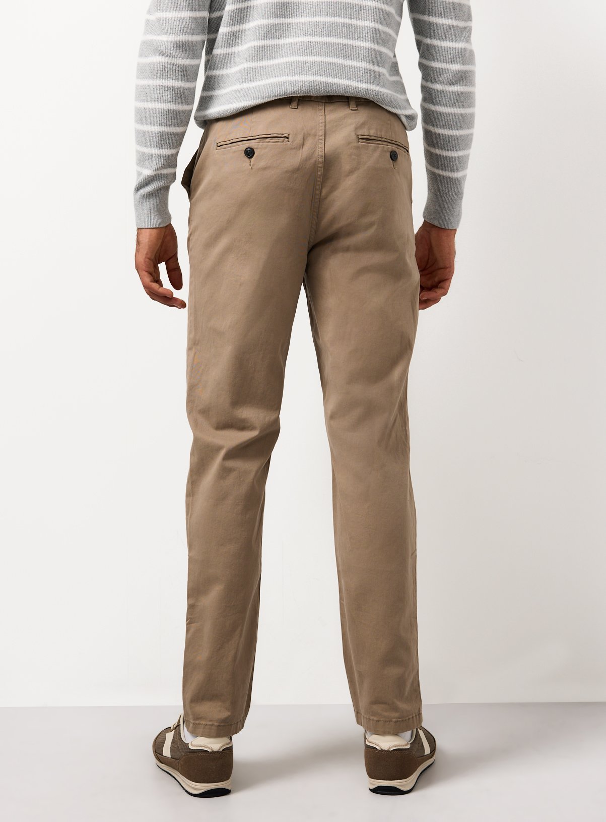 Stone Slim Fit Chino Trousers 44L - Image 5 thumbnail