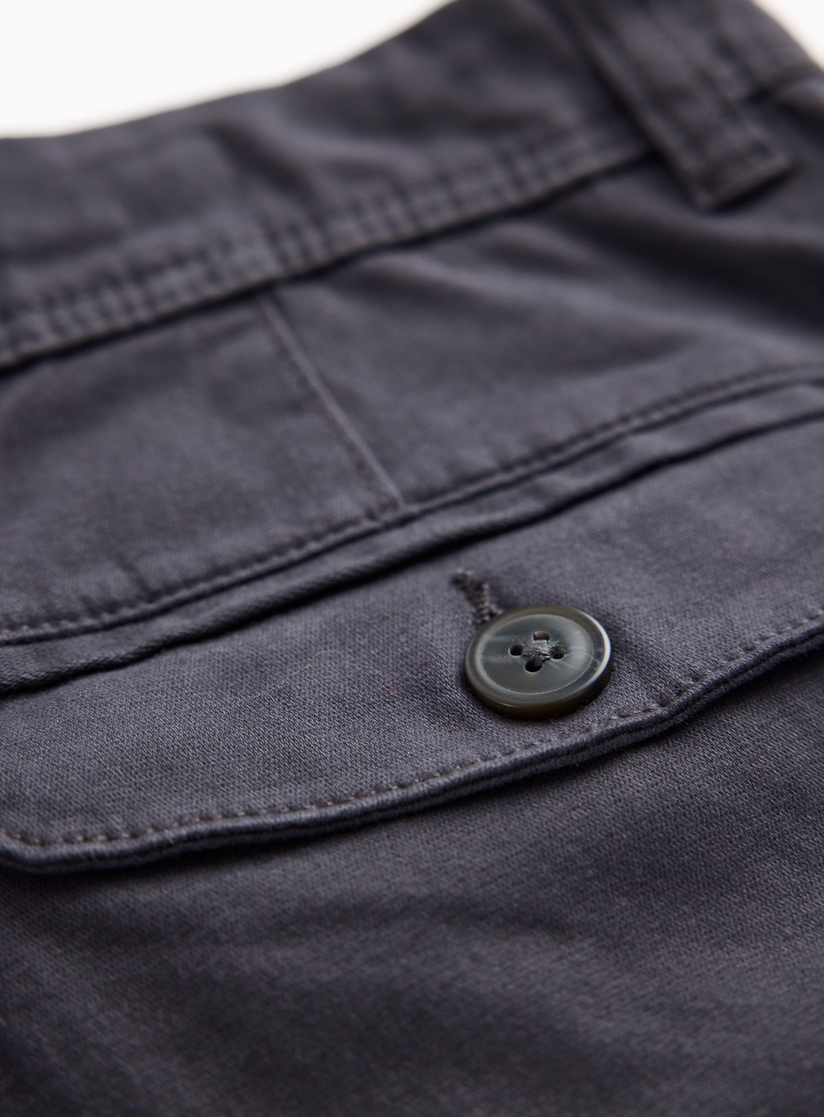 Charcoal Straight Leg Cargo Trousers 32S - Image 4 thumbnail