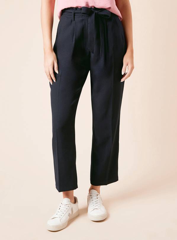 DOROTHY PERKINS Belted Paperbag Tapered Trouser 18