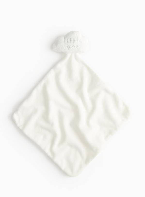 Plush Cloud Detail Baby Comforter One Size