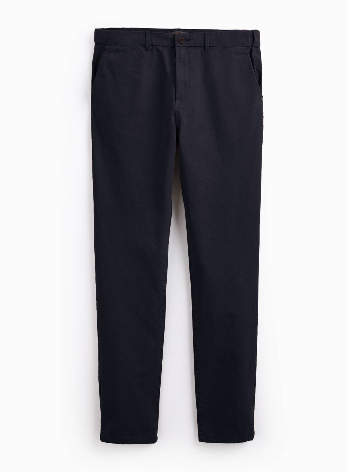 Black Ultimate Slim Fit Chino Trousers 44L - Image 3