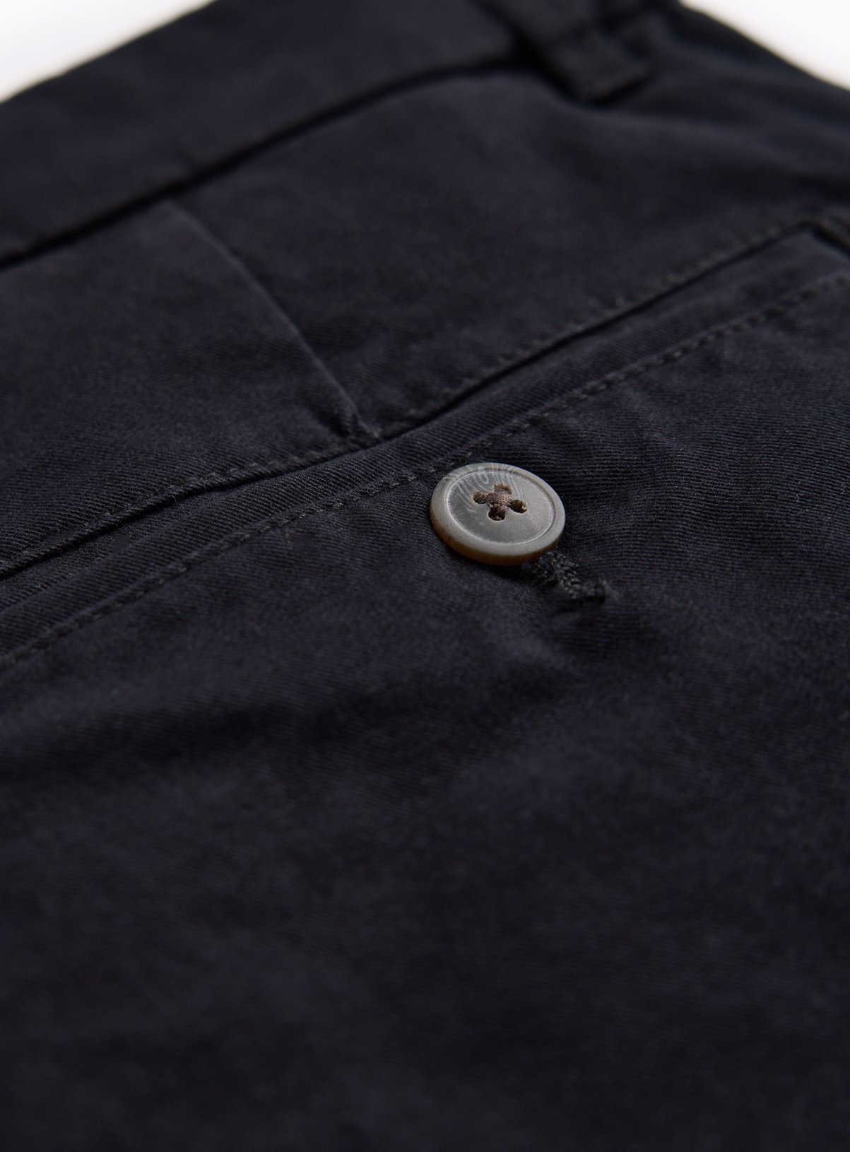 Black Ultimate Slim Fit Chino Trousers 44L - Image 4 thumbnail