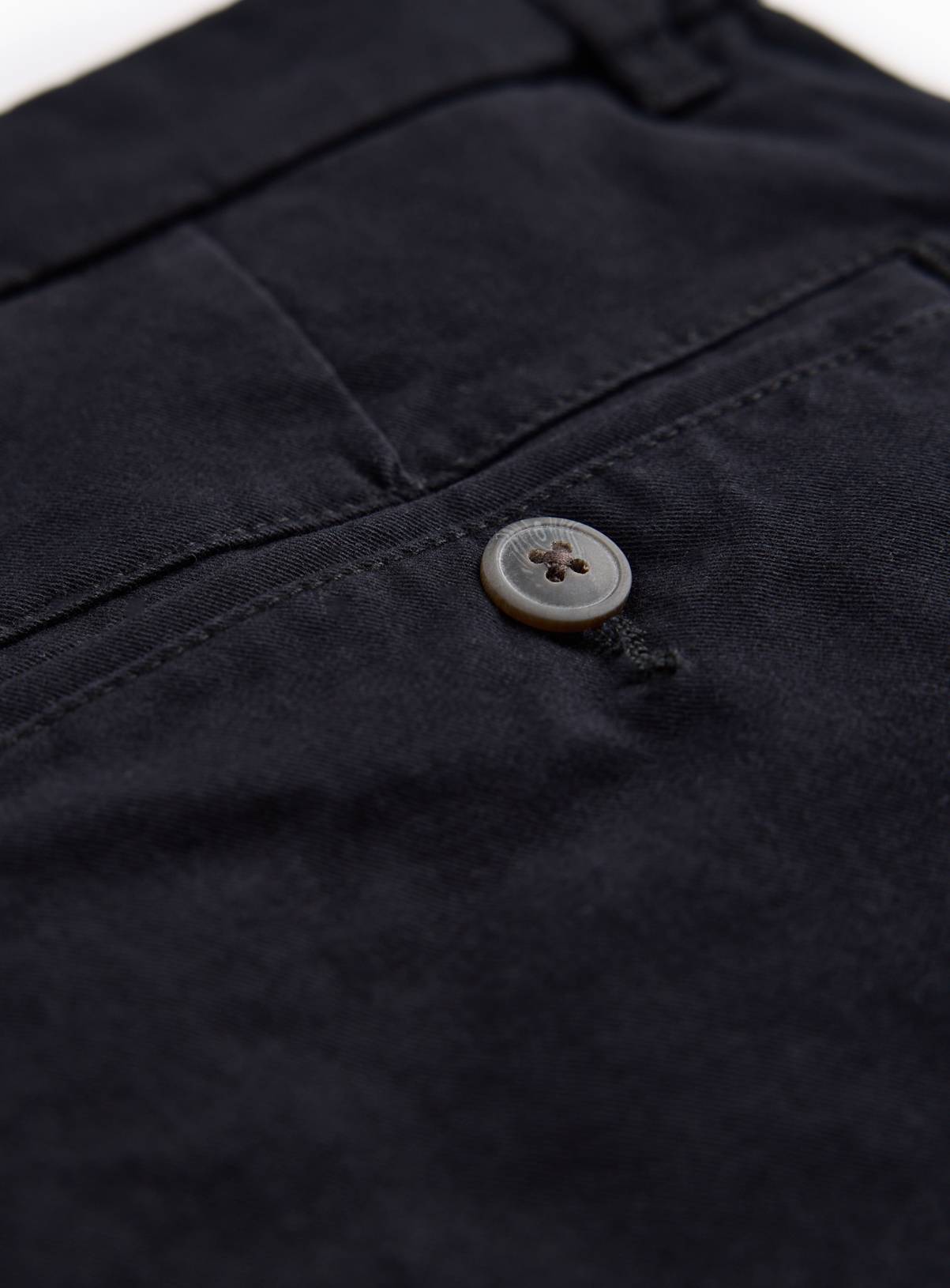 Black Ultimate Slim Fit Chino Trousers 44L - Image 4