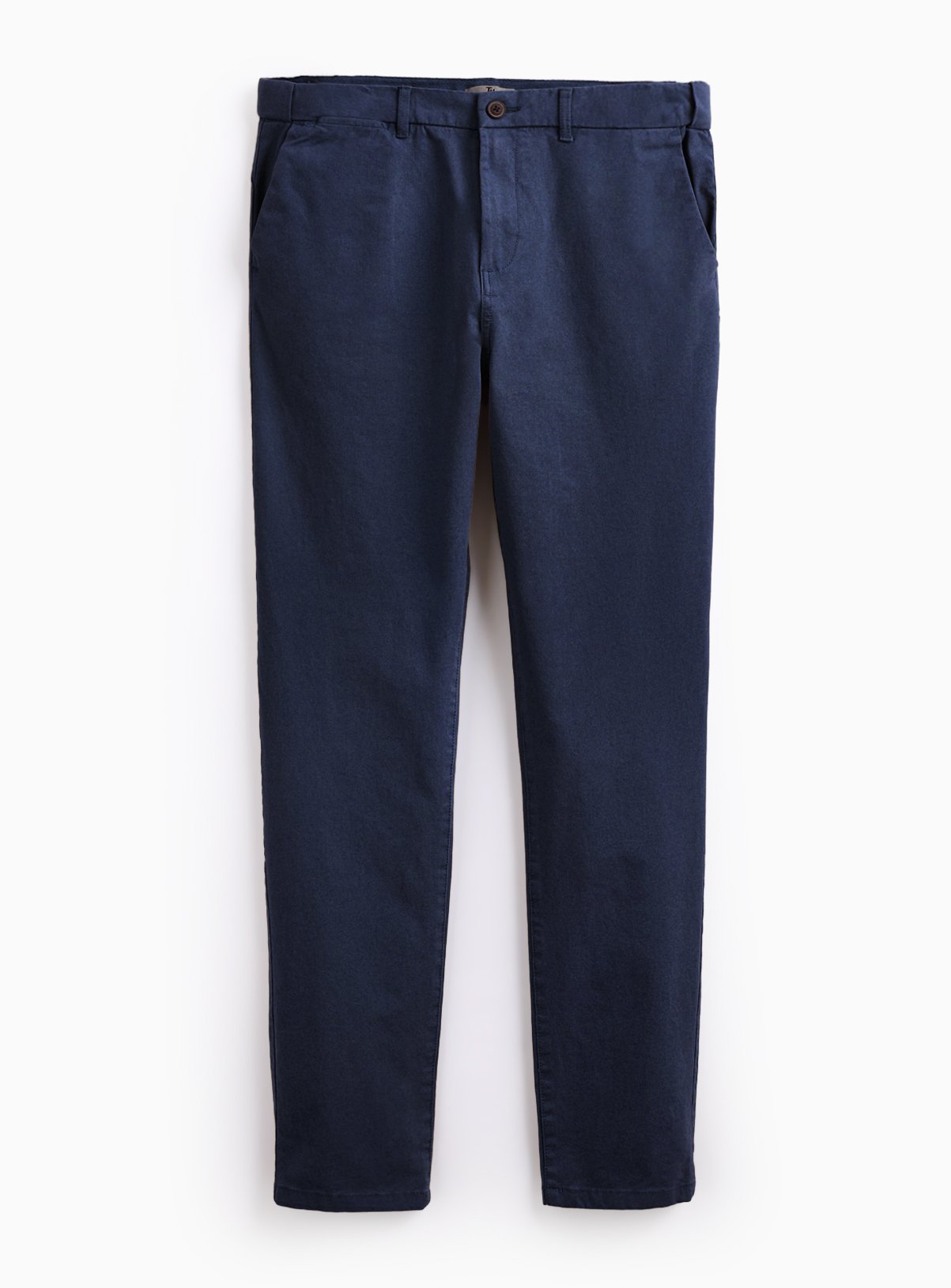Navy Ultimate Slim Fit Chino Trousers  32S - Image 3 thumbnail