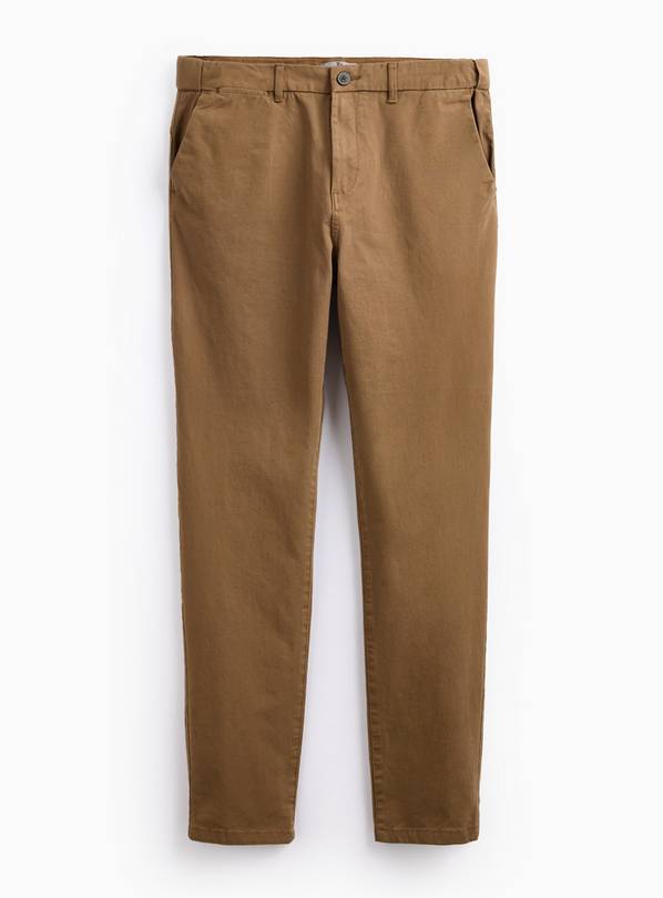 Stone Ultimate Comfort Slim Fit Chino Trousers 42R
