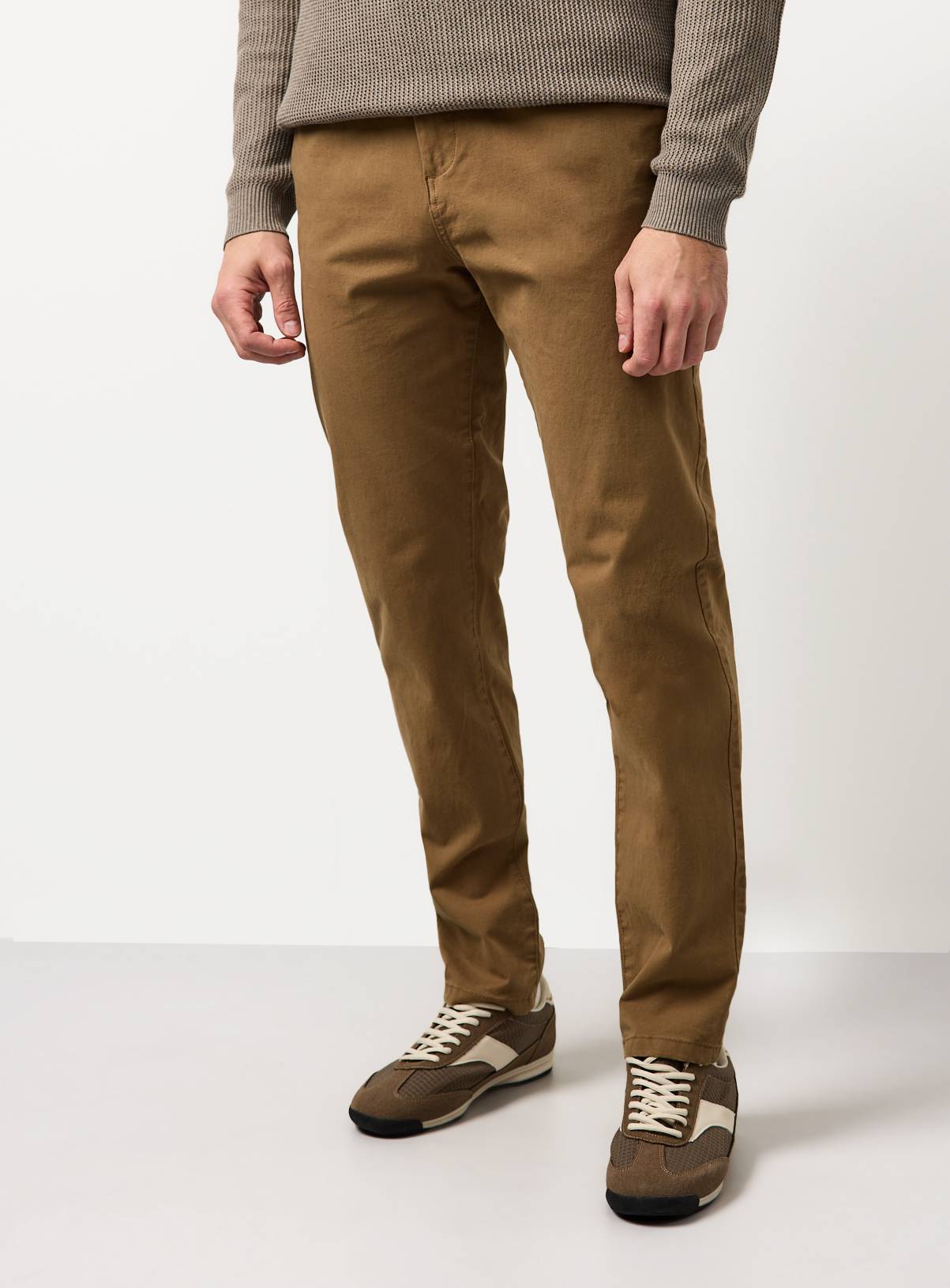 Stone Ultimate Slim Fit Chino Trousers 36L - Image 2