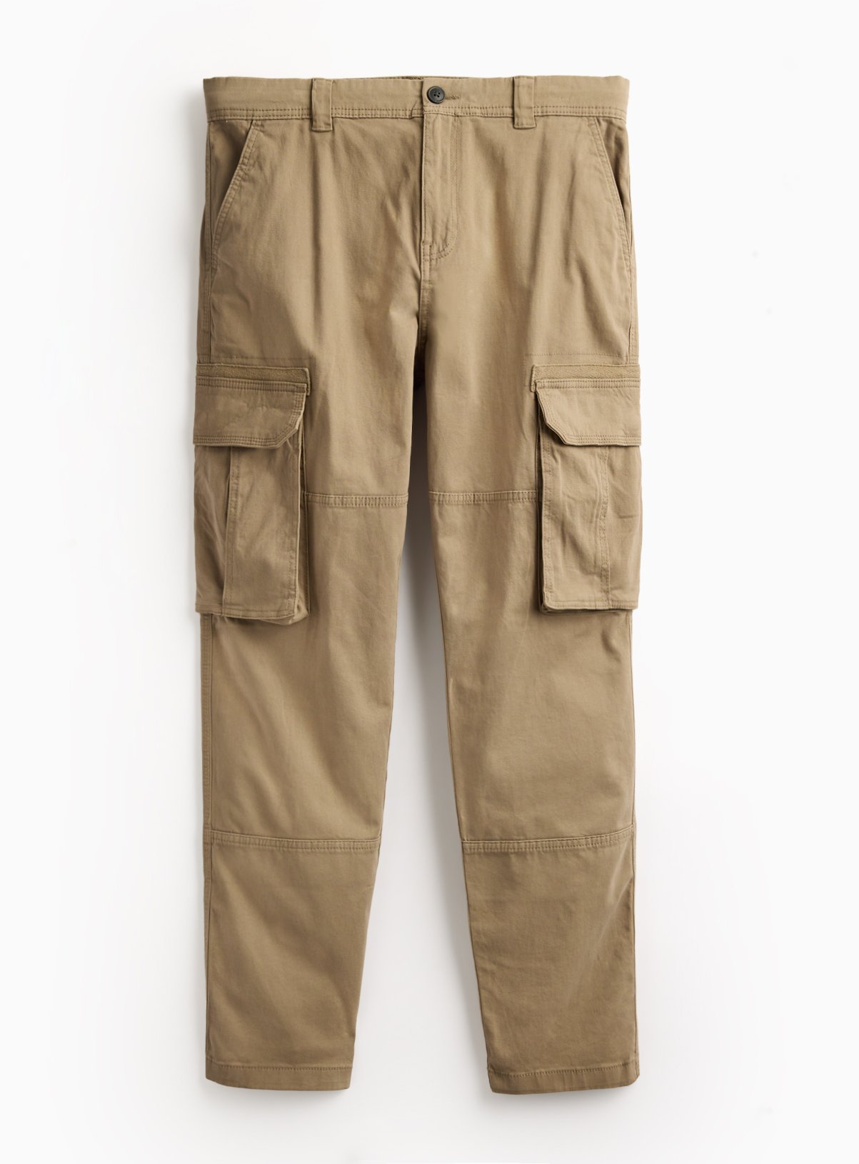 Men's Straight Leg Utility Cargo Trousers