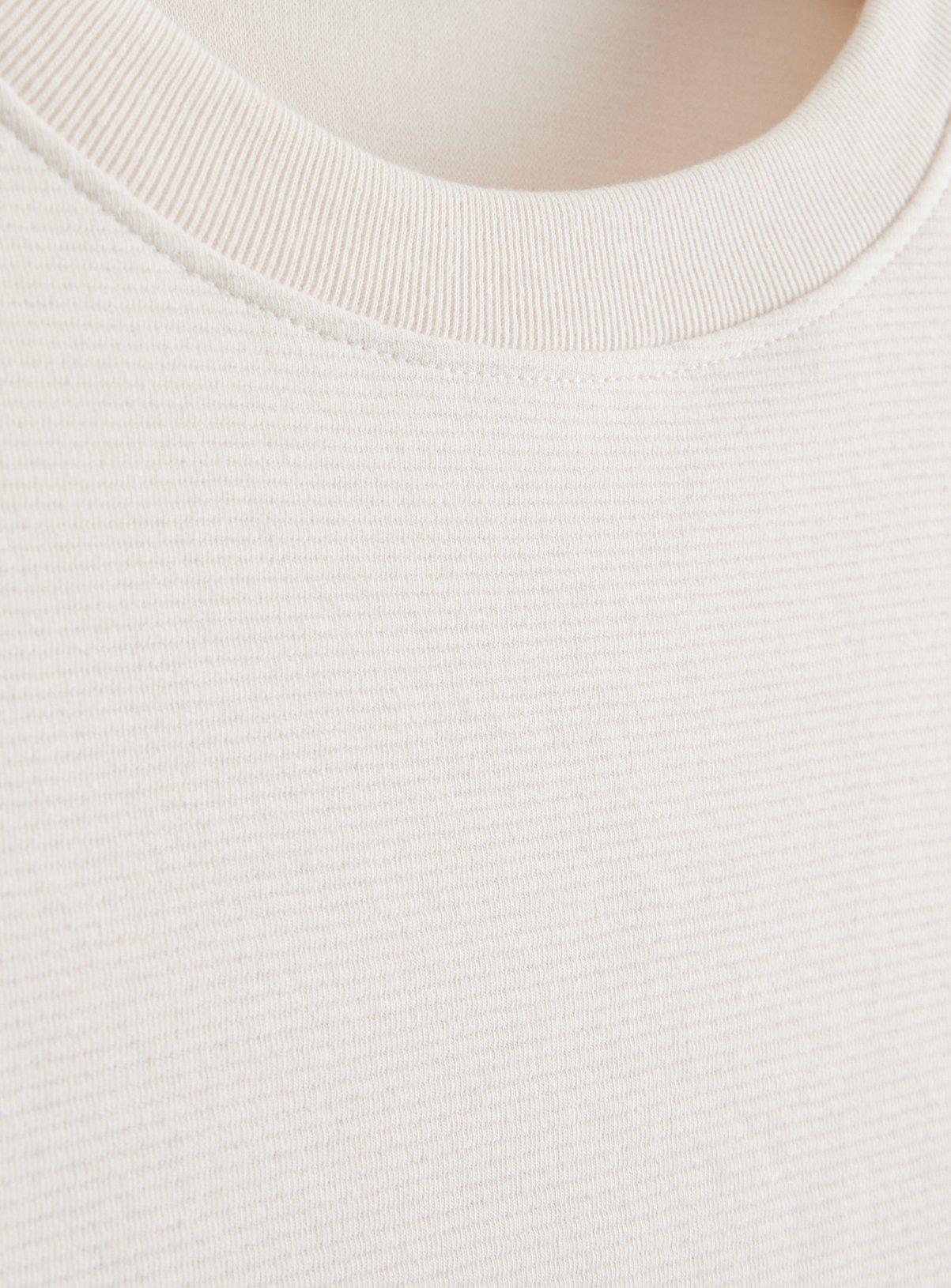 Neutral Long Sleeve Ottoman T-Shirt XL - Image 4 thumbnail