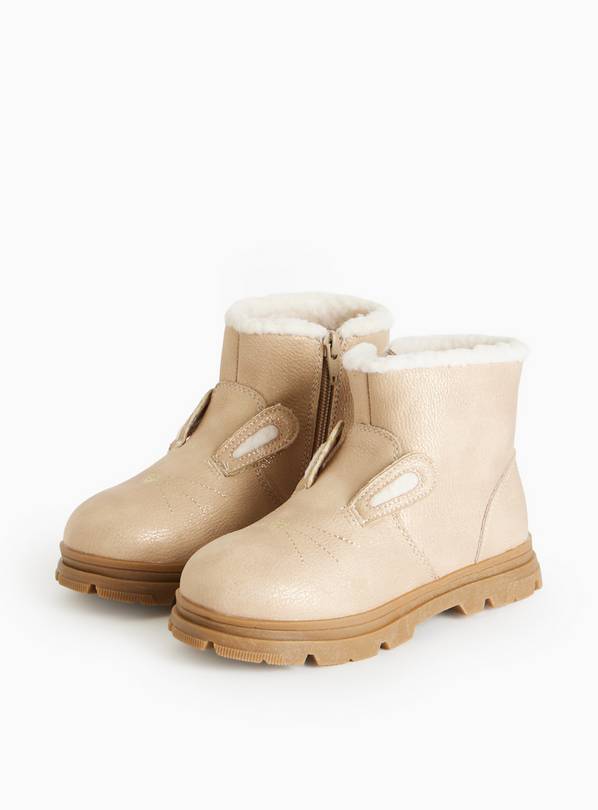 Bunny Novelty Ankle Boots 12 Infant