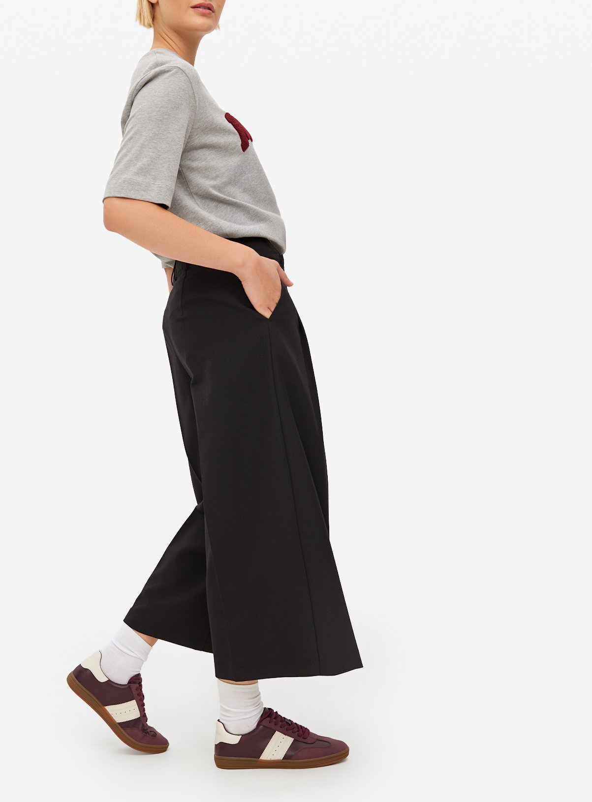 Black Tailored Culottes 12 - Image 2 thumbnail