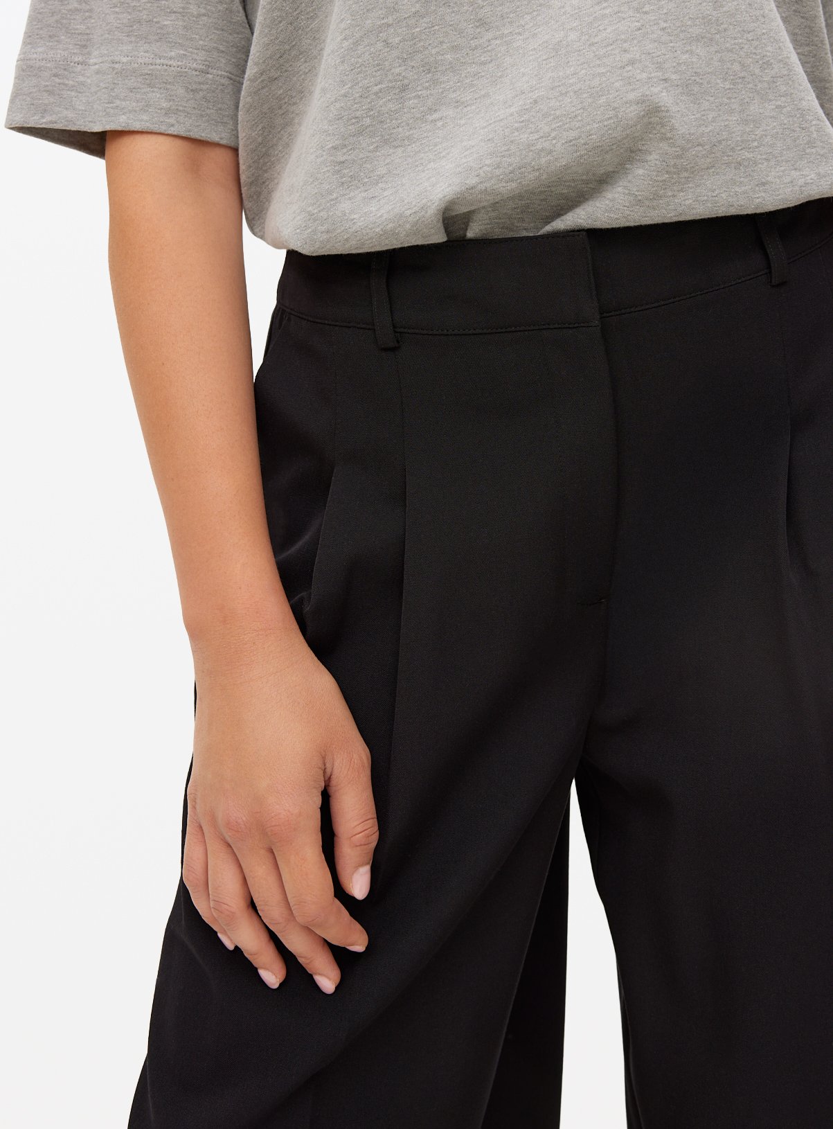 Black Tailored Culottes 12 - Image 3 thumbnail