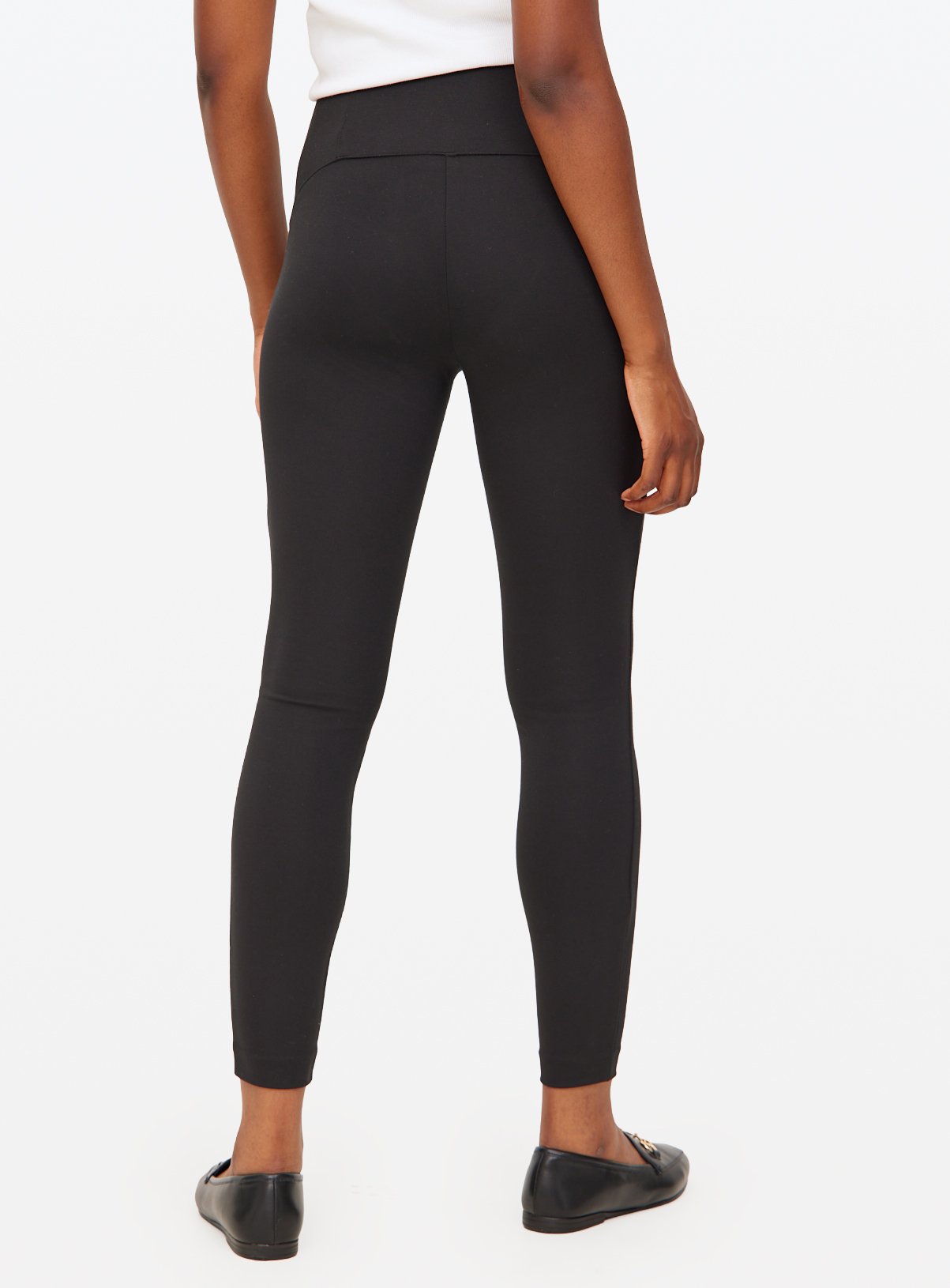 Shaper Plain Black Leggings 16 - Image 4 thumbnail