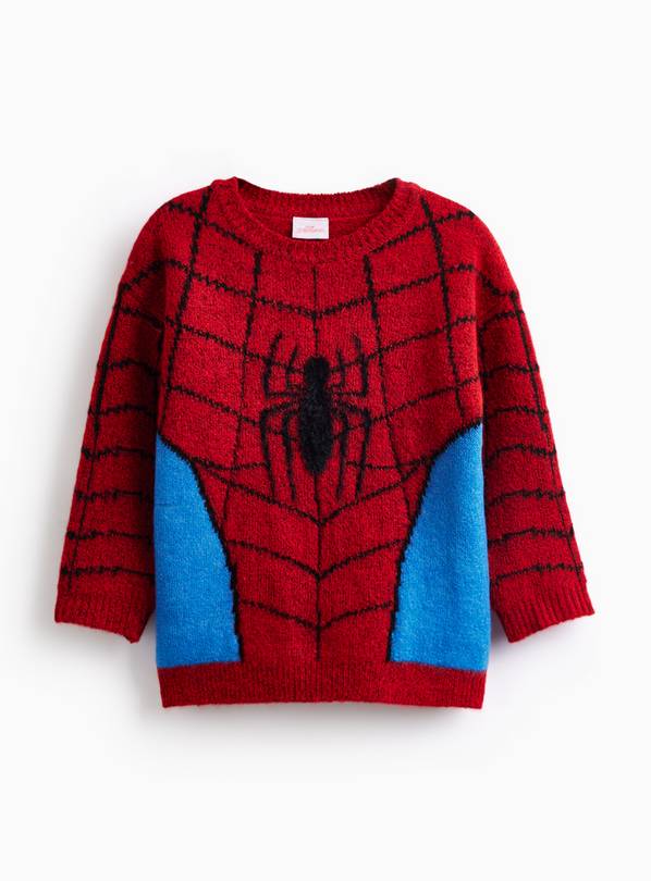 Spider-Man Character Knitted Jumper 5-6 years