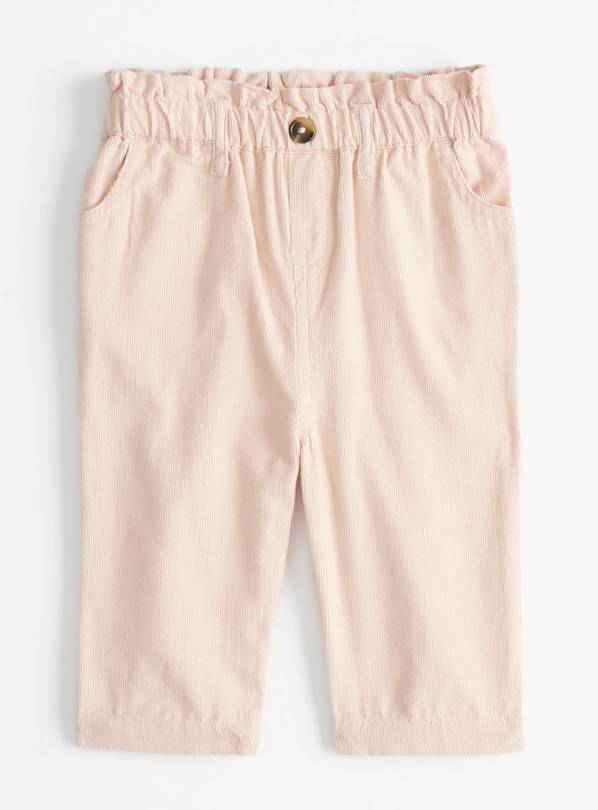 Light Pink Corduroy Trousers  18-24 months