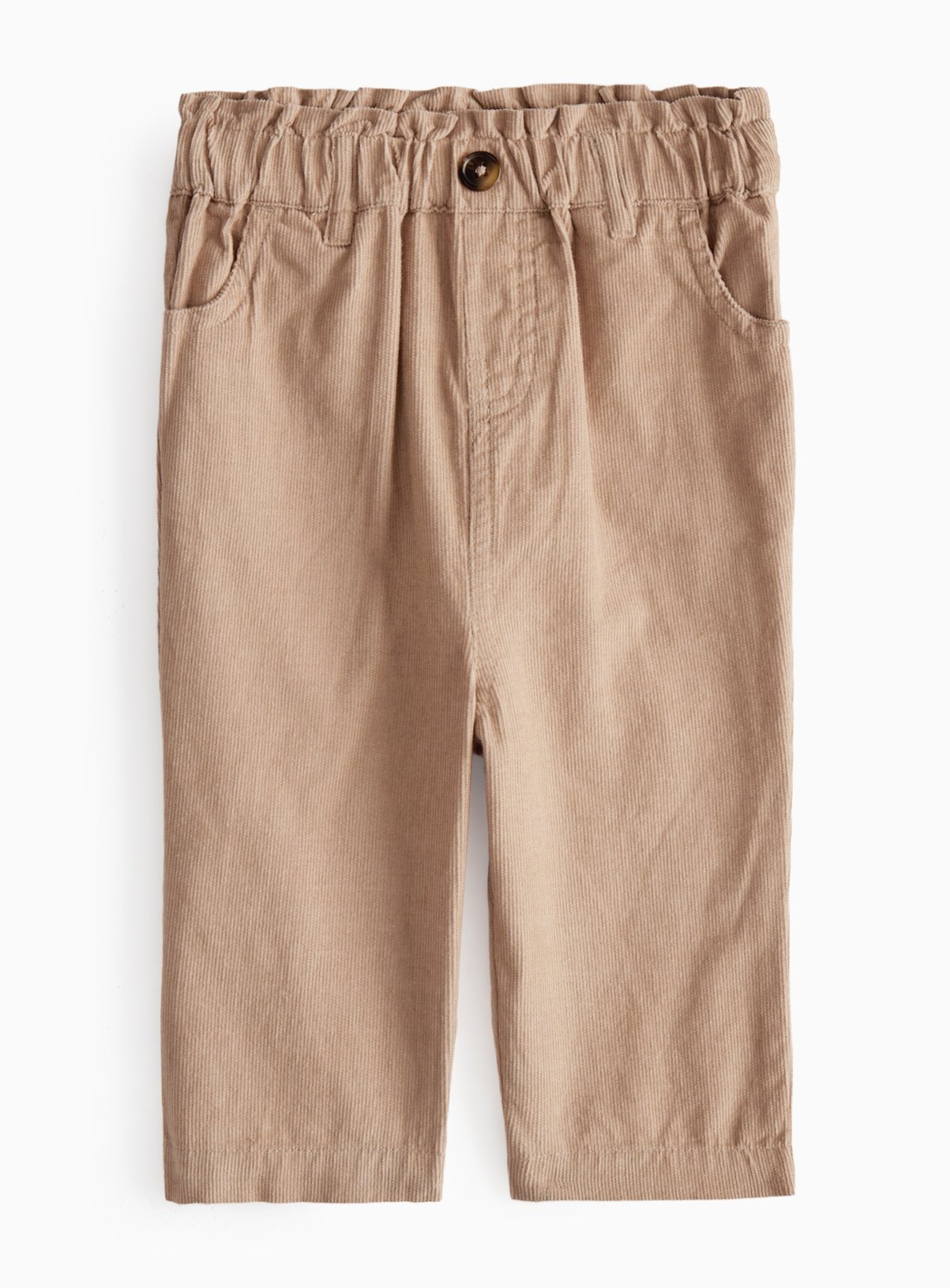 Cream Cream Light Brown Corduroy Trousers (18-24 Months) - Tu by Sainsbury's