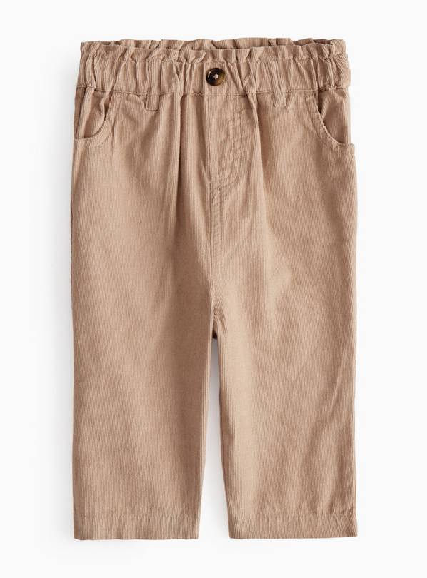 Light Brown Corduroy Trousers  12-18 months